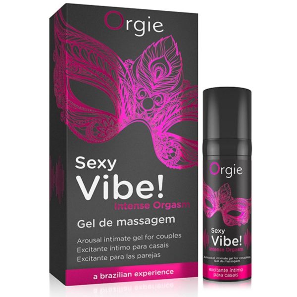Gel Para Parejas Intense Orgams 15 Ml Orgie Sexy Vibe!