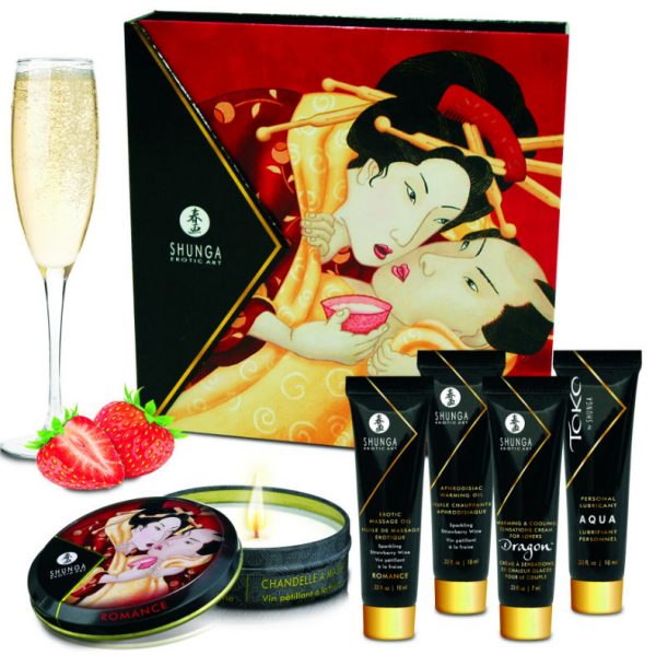 Kit Secret Geisha Fresa Champagne Hunga