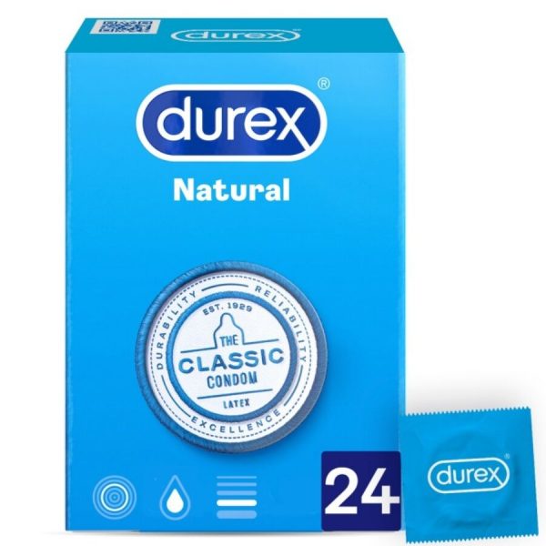 Preservativoos Natural Plus 24 Unidades Durex