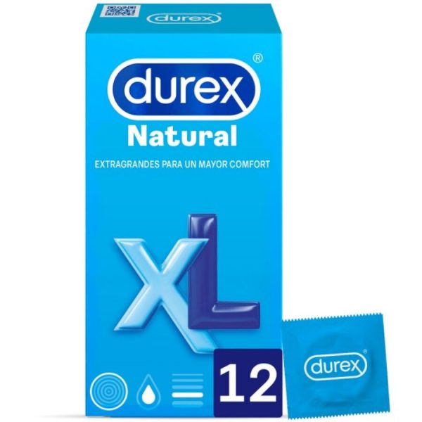 Preservativos Natural Xl 12 Uds Durex