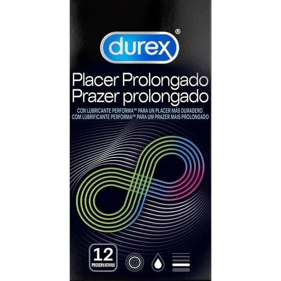 Preservativos Placer Prolongado Retardante 12 Unid Durex