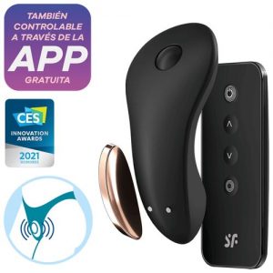 Vibrador clitoris control remoto y app Little Secret Satisfyer
