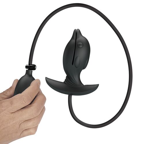 Pretty Love Plug anal Delfin Inflable y recargable 4 Pretty Love Plug anal Delfin Inflable y recargable - Imagen 4