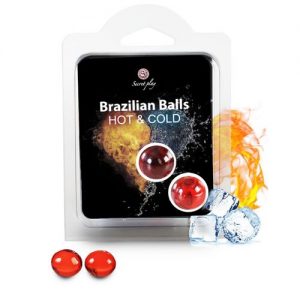 Set 2 bolas efecto frio-calor Brazilian Balls Secretplay